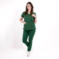 Costum medical Lotus Flex, stretch, verde hunter, TRS-NP13 TS-SP3 2XL