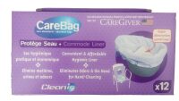 Saci de unica folosinta pentru scaune de toaleta CareBag Ortomobil 20 buc
