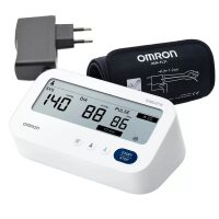 Tensiometru electronic de brat Omron M3 Comfort, cu adaptor priza inclus (M3C-7196-E-Adaptor) cu manseta preformatata
