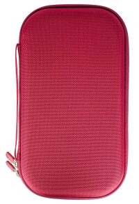 Borseta stetoscop PREMIUM Classic Rosu perlat (Etui stetoscop)