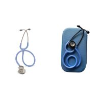 Pachet asistent - Stetoscop Littmann Lightweight II S.E Ciel Blue 2454 + Borseta Albastru azur