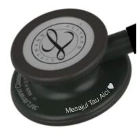 Stetoscop Littmann Classic III negru cu capsulă fumurie, folosit 8 luni