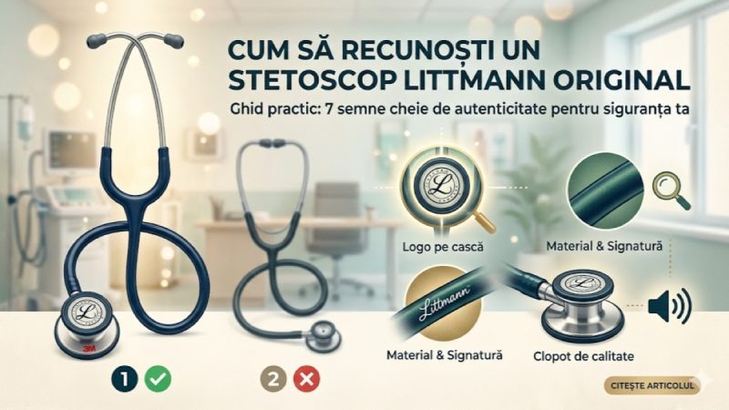 Cum să recunoști un stetoscop Littmann original