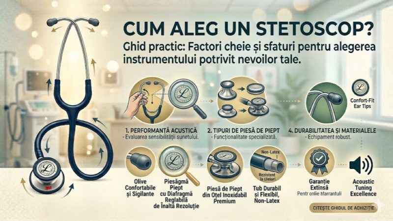 Cum aleg un stetoscop?