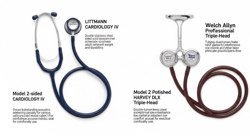 Littmann vs Welch Allyn — care câștigă în 2026?