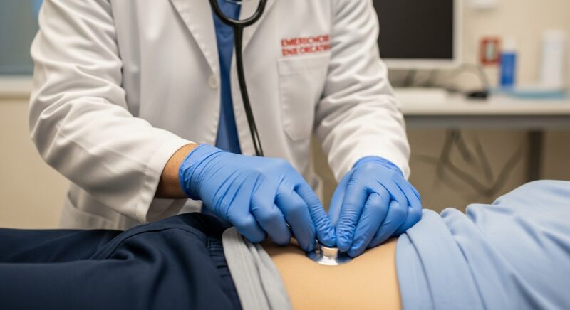 Zgomotele intestinale patologice — auscultația abdomenului în urgență