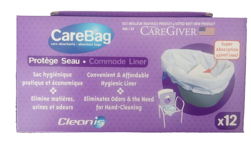 Saci de unica folosinta pentru scaune de toaleta CareBag Ortomobil 20 buc