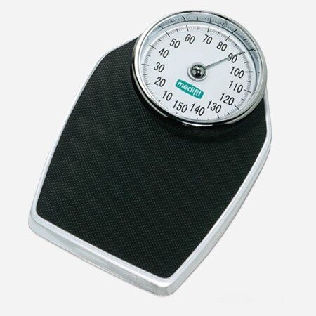 Cantar mecanic de podea cu afisaj rotund PM-581