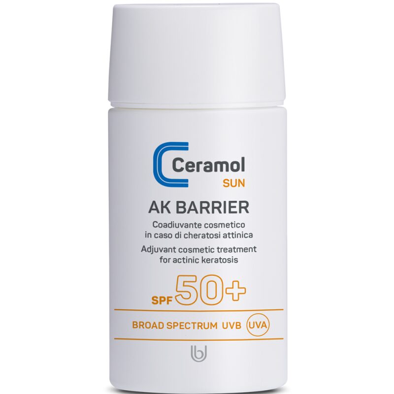 Ceramol AK Barrier Cremă Protecție Solară SPF 50+ – Keratoză Actinică și Piele Sensibilă (50 ml)