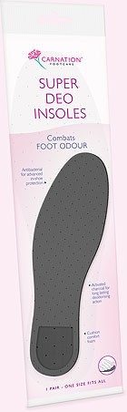 Sustinator plantar deodorizant impotriva mirosurilor neplacute Carnation Footcare