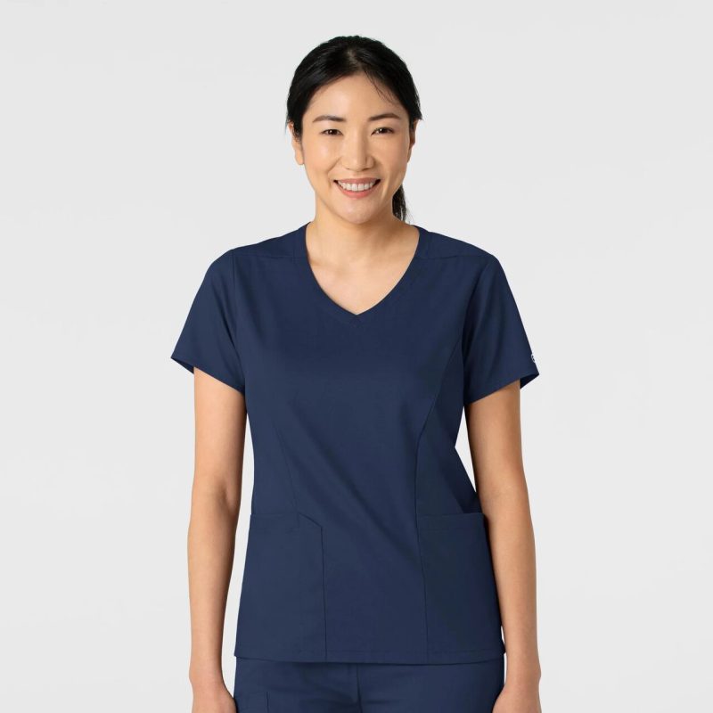 Bluza uniforma medicala, Wink Boundless, 6251-NAVY
