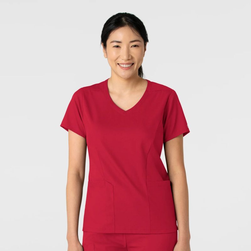 Bluza uniforma medicala, Wink Boundless, 6251-REDT