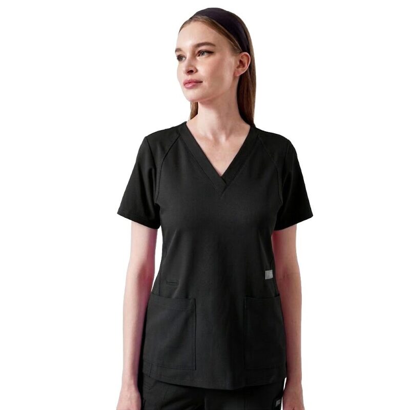 Bluza uniforma medicala, PARKLEY ELLE ASTRO, 1103-BLACK