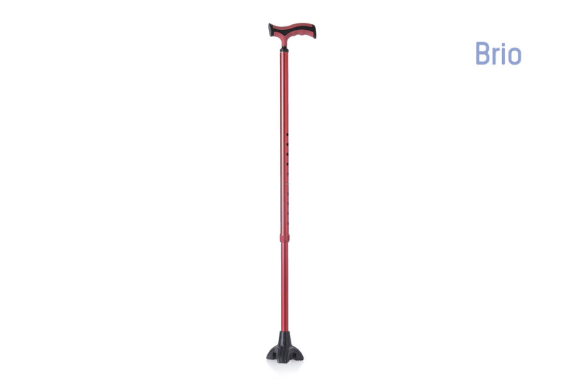 Baston reglabil  din aluminiu cu pufer tip stea RP191R