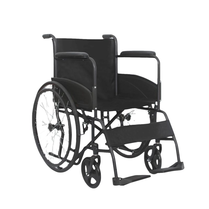 Fotoliu rulant transport pacienti , suport fix pentru picioare KY875-A-46