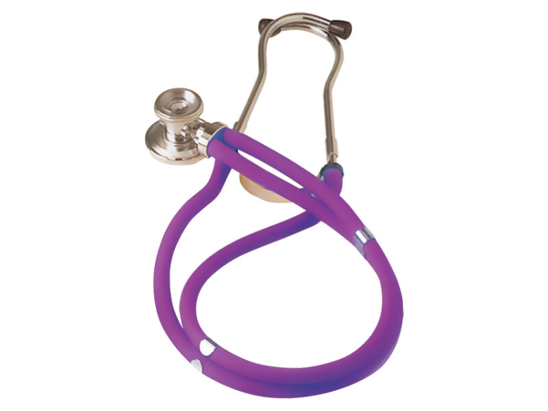 Stetoscop Gima Sprague Rappaport tubulatura dubla, capsula dublă purple 32579