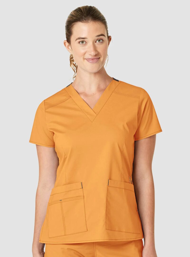 Bluza uniforma medicala, WonderFLEX, 6108-MANG