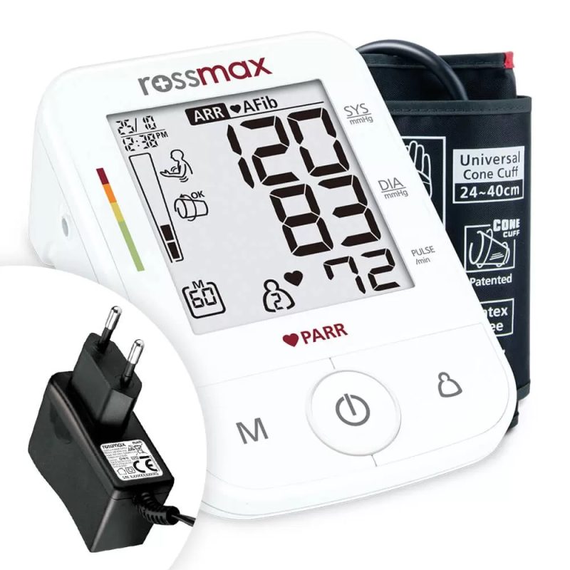 Tensiometru digital automat Rossmax, pentru brat - X5, adaptor cadou