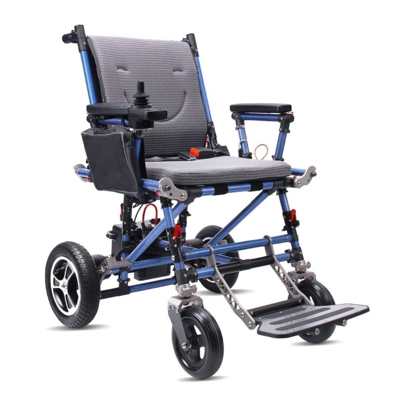 Fotoliu rulant, electric, pliabil, pentru persoane cu dizabilitati KY171-A 46cm