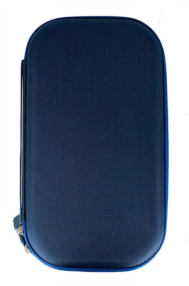 Borseta stetoscop PREMIUM Classic Albastru Caraibe perlat (Etui stetoscop)