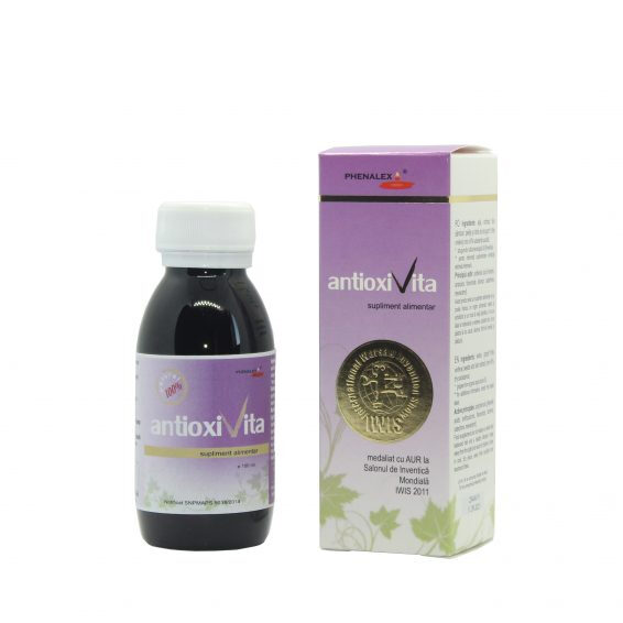 AntioxiVita, 100ml – Supliment Alimentar 100% Natural cu Polifenoli
