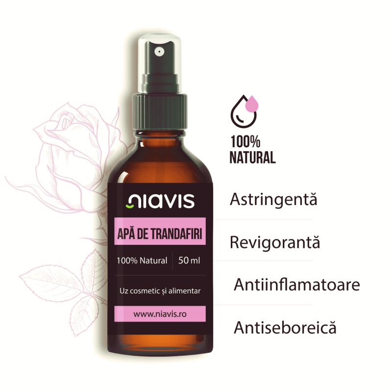 Apa de Trandafiri 50ml Niavis