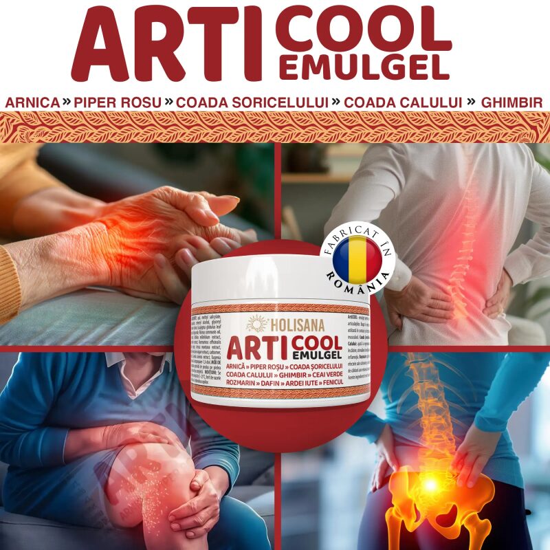 ArtiCool - Reduce inflamatiile,afectiuni reumatice,durerile musculare si articulare* 300 ml
