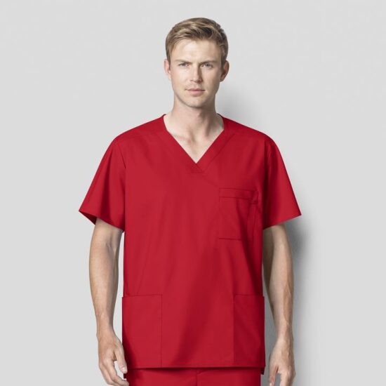 Bluza uniforma medicala, WonderWORK, 103-REDT
