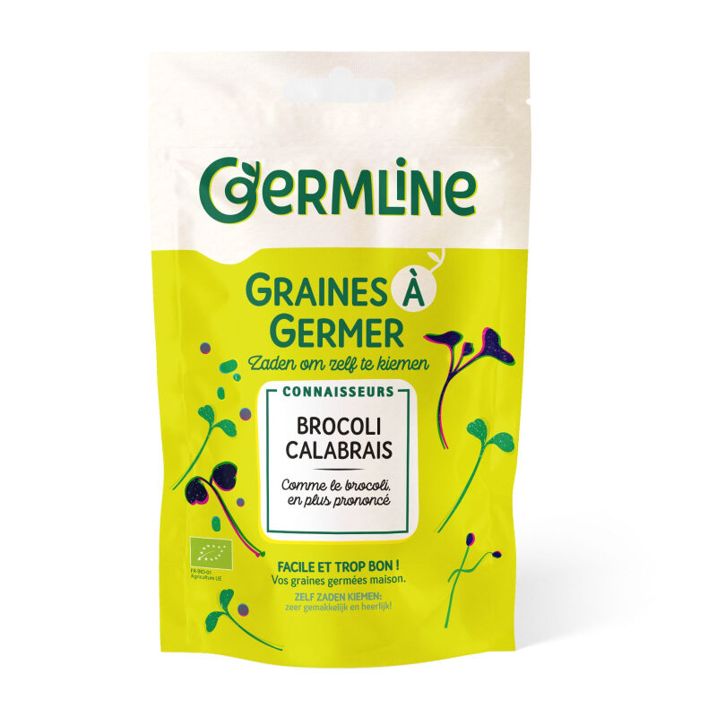 Brocoli calabrese seminte pentru germinat bio 100g Germline