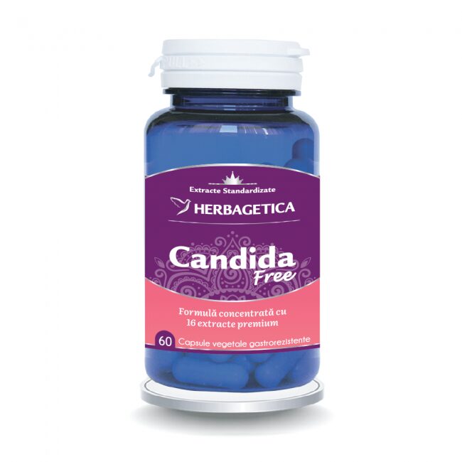 Candida Free ( Curata si stopeaza raspandirea candidei in organism ) * 60 CPS