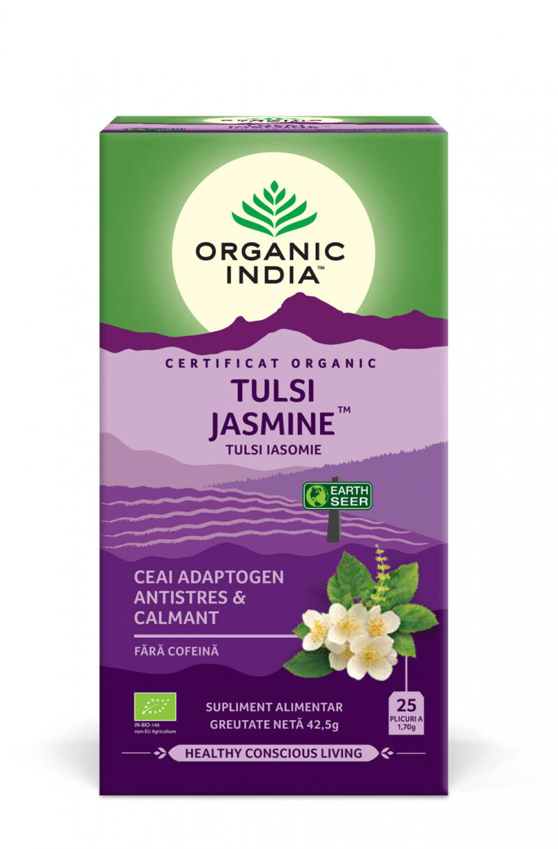 Ceai Tulsi (Busuioc Sfant) Iasomie | Ceai Adaptogen Antistres &amp; Calmant