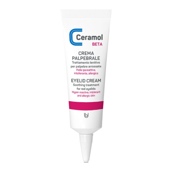 Ceramol Beta Cremă, 10ml – Tratament Dermatocosmetic pentru Pleoape Iritate