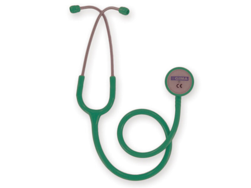 Stetoscop Classic Gima, capsula dublă verde inchis 32531