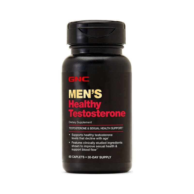 Gnc Men/'s Healthy Testosterone, Formula Pentru Nivel Optim Si Sanatos De Testosteron, 60 Tb