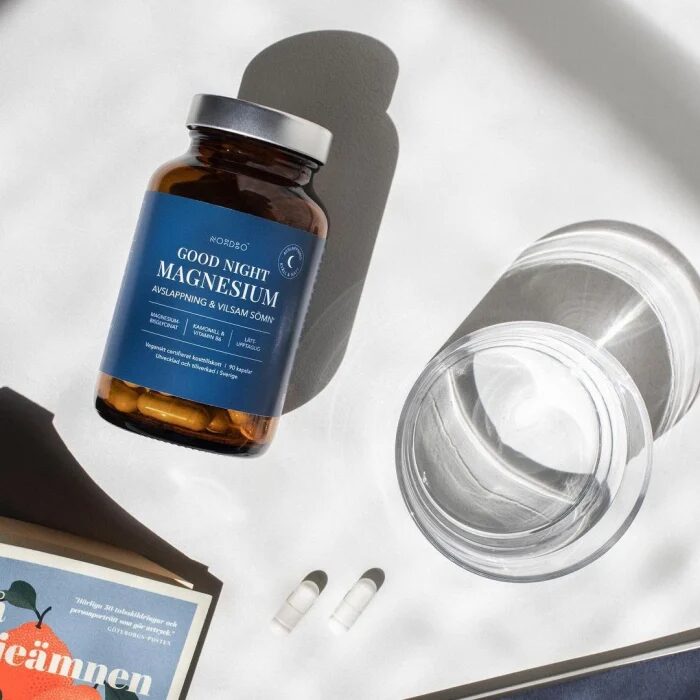 Good Night Magneziu, 90 capsule – Relaxare Profundă, Somn Odihnitor și Echilibru Emoțional