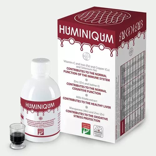 Huminiqum Sirop, 250 ml – Complex de Acizi Humici și Fulvici pentru Detoxifiere și Echilibru Mineral