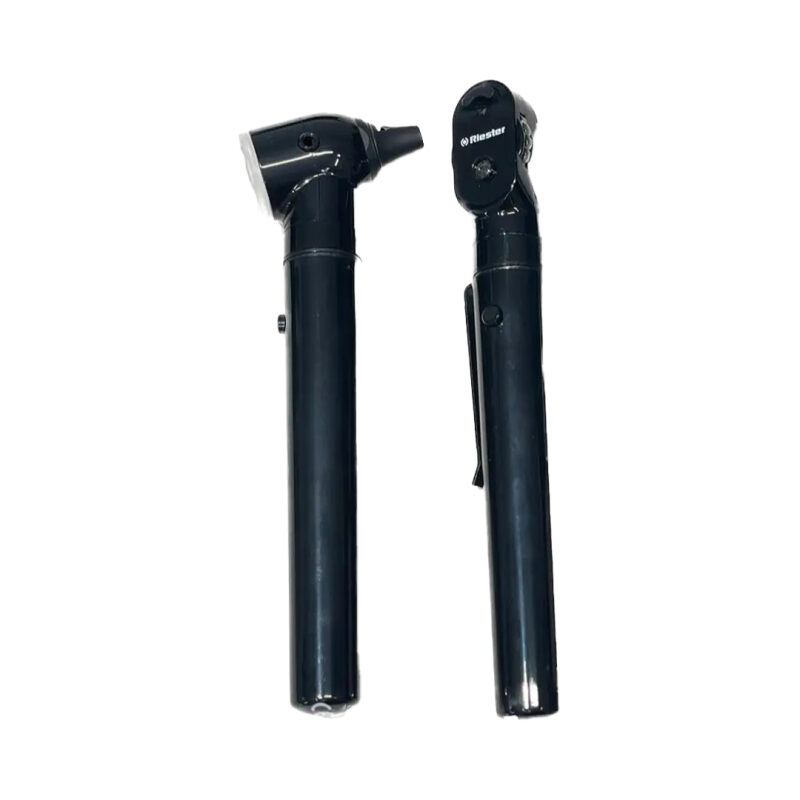 Set otoscop/oftalmoscop Riester e-scope, XL 2.5V, negru 2131-200