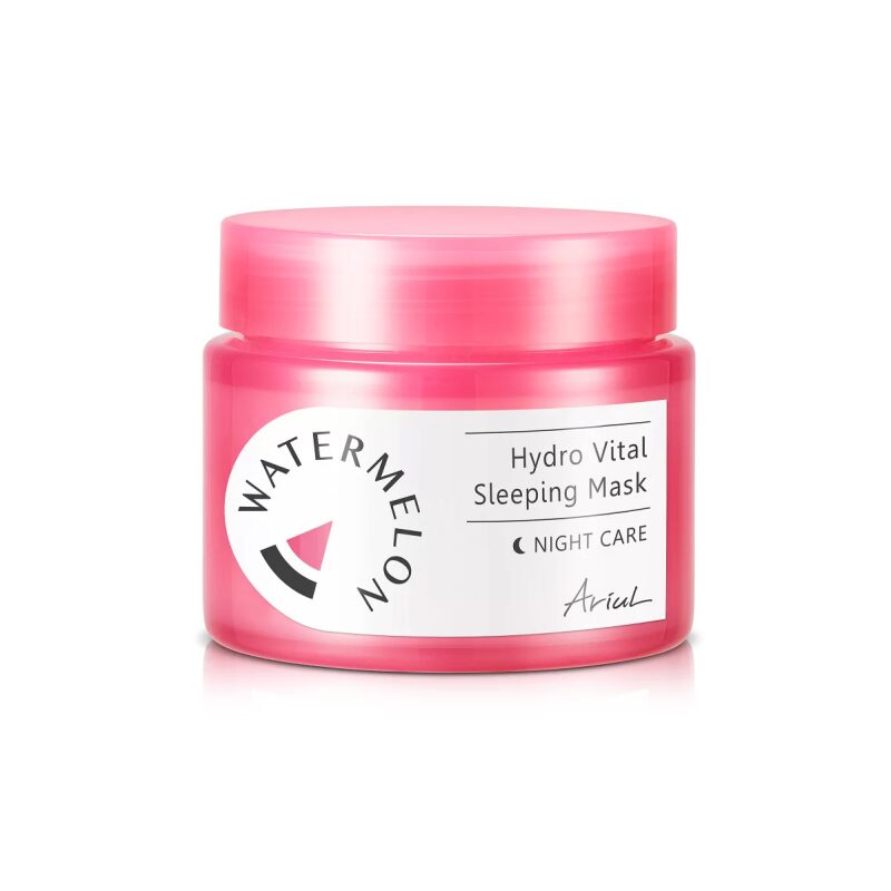 Mască de noapte Ariul Watermelon Hydro Vital Sleeping Mask, Cosmetice Coreene Naturale, 80g