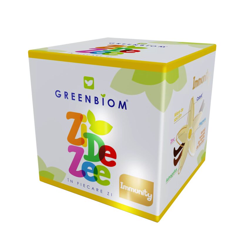 Miere de salcâm, îmbogățită cu microdoze de ColonX și microelemente, Greenbiom Zi De Zee Immunity- 250 g