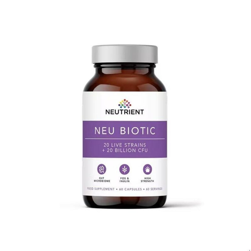 Neu Biotic Multi Strain Probiotic 20 miliarde (60 capsule), Neutrient