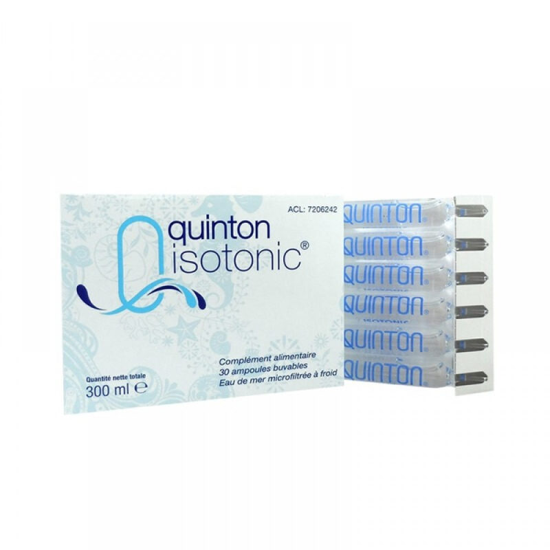 Plasma izotonic fiole (300ml), Quinton (Rehidratare celulara la nivel micro)