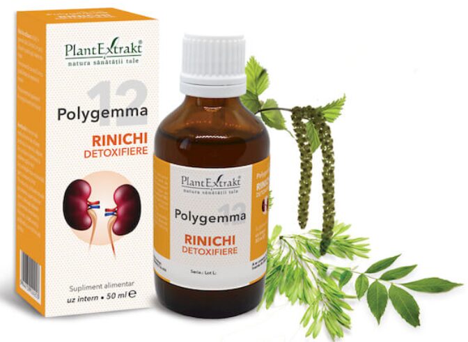 Polygemma 12 - Rinichi detoxifiere, 50 ml