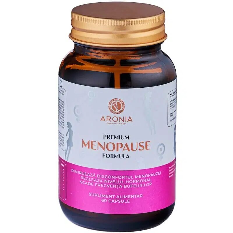 Premium Menopause Formula: 60 de capsule care diminueaza simptomele menopauzei si asigura echilibrul hormonal