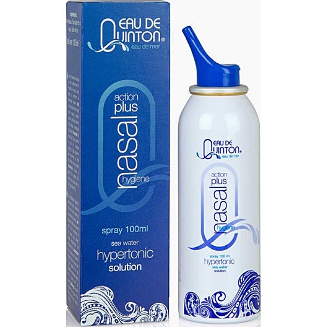 QUINTON NAZAL PLUS (Soluție hipertonică pentru igienă nazală destinată adulților )  spray 100 ml