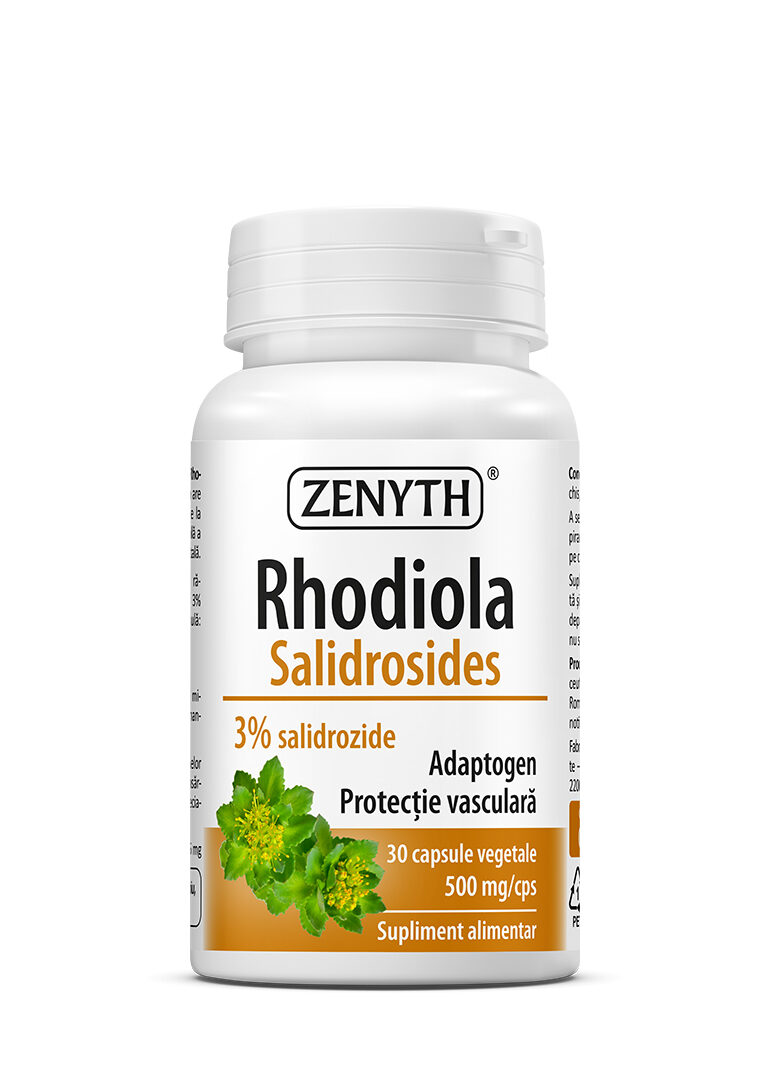 Rhodiola Salidrosides 500 mg, 30 capsule