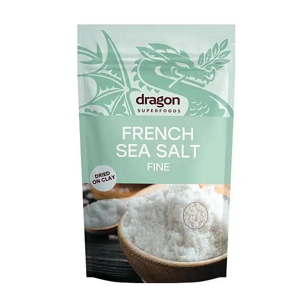 Sare Celtică Franceză Fină, 500g – Puritate, Minerale Marine și Gust Autentic