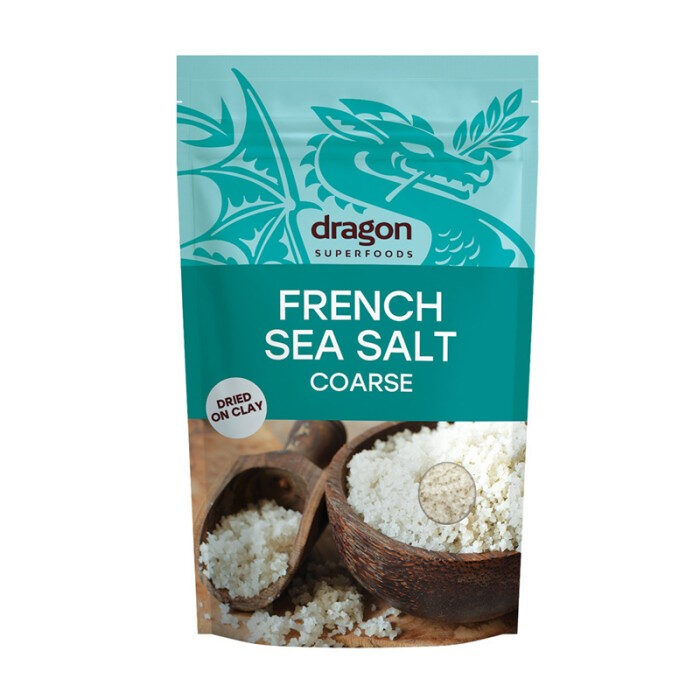 Sare Celtică Franceză Grunjoasă, 500g – Puritate Minerală și Echilibru Alcalin