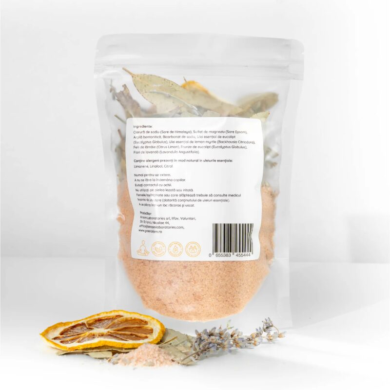 Sare de baie Detox &amp; Revive