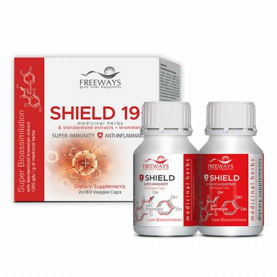 Shield 19+ - 2×180 cps veg