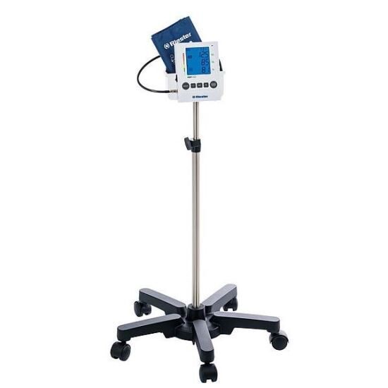 Tensiometru electronic Riester RBP-100, cu 2 mansete, (M si L), ecran LCD de 4, 210 memorii, suport mobil 1741
